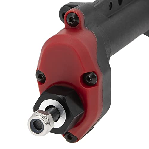 Meus Racing Plastic Nylon Portal Axles Front Rear Axle W/Steel Gears Metal Bearings For Axial Scx10 Scx10 Ii 1/10 Rc Model Car Upgrade Pasrts (Black Red) #TOP6