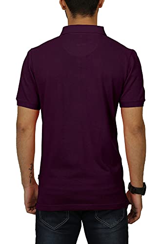 Image of Celsius Men's Half Sleeve Classic Solid Pique Polo with Pocket