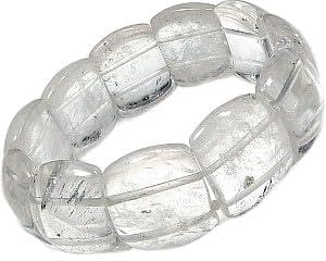 Bracelet brésilien authentique ARANDE cordon tressé main et pierres transparentes