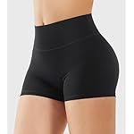 YEOREO Women's Biker Shorts 2.5" No Front Seam Elysina High Waist Hidden Scrunch Workout Gym Yoga Running Shorts - Image 3