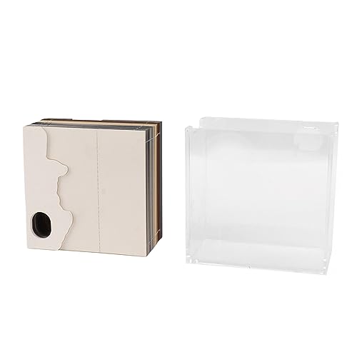 3Dメモパッドペーパーキャッスルデザイン3Dアートクラフトノートメティパッドホームオフィスの装飾とギフトプレミアム接着紙の材料440Gのために組み込まれた