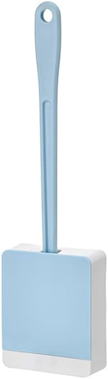 Toilet Bowl Brush with Holder Toilet Brush Holder Household Wall-mounted Toilet Cleaning Brush Bathroom Silicone Toilet Bowl Brush 360° No Dead End Toilet Brushs With Cover Set Bathroom Accessories (