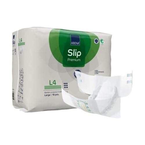 Abena Slip Premium L4 Adult Incontinence Brief L Heavy Absorbency 1000021292, 48, 144 Ct