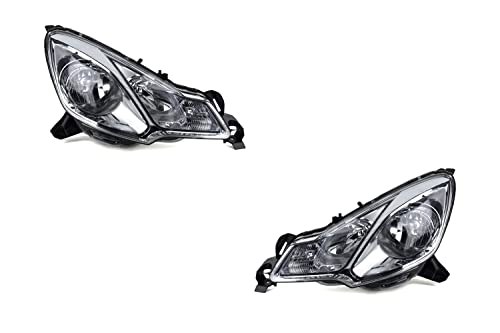 Johns, Jeu de phares pour Citroën C3/DS3 11/09- H7/H1 - Jeu gauche et droit