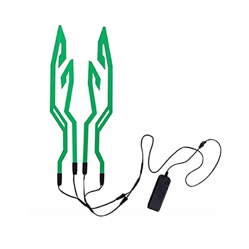 N/P Motorcycle Helmets Light, Helmet Light Motorcycle Helmet Accessories with 3 Modes Night Riding Signal Helmets Light Sticker for Motorcycle