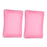 Fácil de usar: se puede utilizar como bandeja flotante para servir bebidas, accesorio de decoración para fiestas en la piscina, etc., bandeja de hielo flotante inflable, bandeja inflable