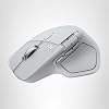 Logitech MX Master 4, mouse inalámbrico ergonómico con retroalimentación háptica de rendimiento avanzado, desplazamiento ultrarrápido, carga USB-C, Bluetooth, Windows, MacOS, color gris pálido