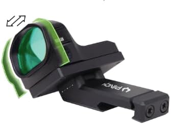 Viridian Pinch Adjustable 35 Degree Offset Optics Mount, S Adapter