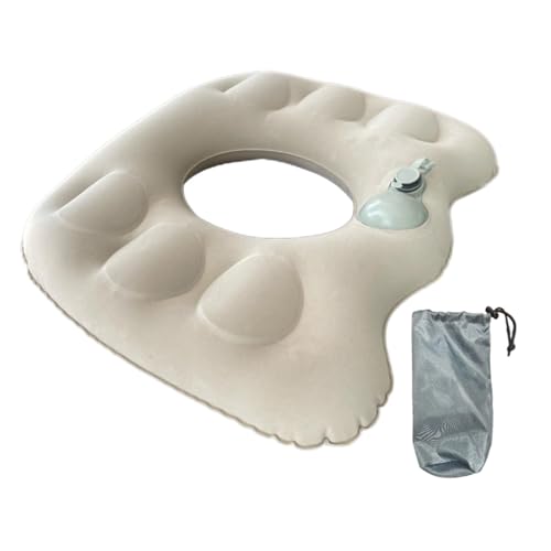 Jingmiger Cojín de asiento inflable, cojín inflable para silla | Cojín portátil para silla de ruedas, cojín para silla de ruedas ajustable en altura, cojín para silla de casa, lugar de trabajo, coche