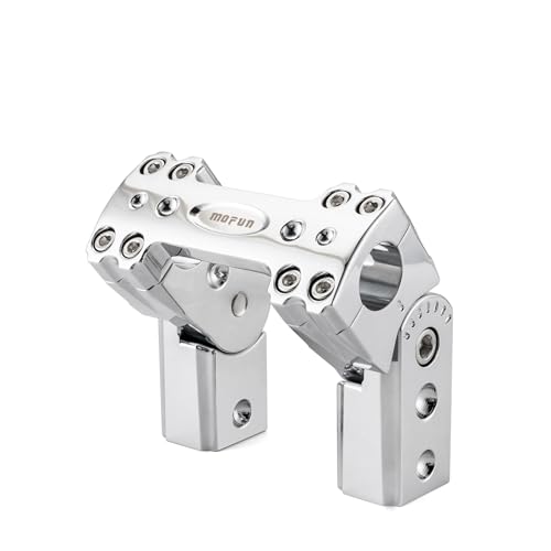 Mofun Elevador de guidão ajustável de 10 cm de altura compatível com Harley Sportster 1200 883 Softa