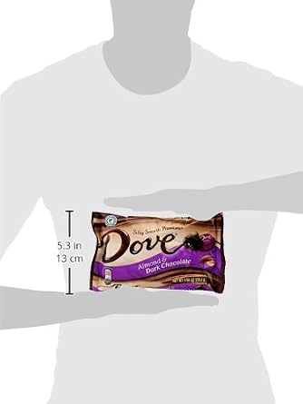 Dove Silky Smooth Promises Almond and Dark Chocolate, 7.94 oz