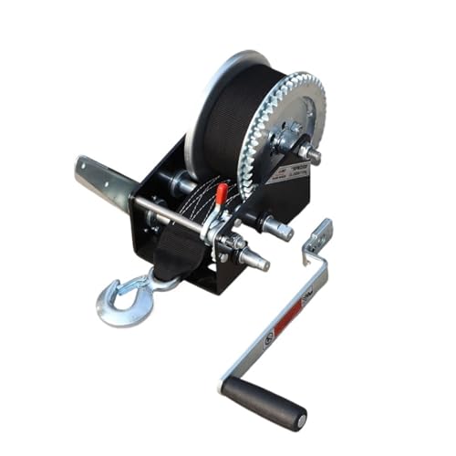 Treuil manuel électrique 1134 kg pour sortir un bateau ou lever un moteur seul