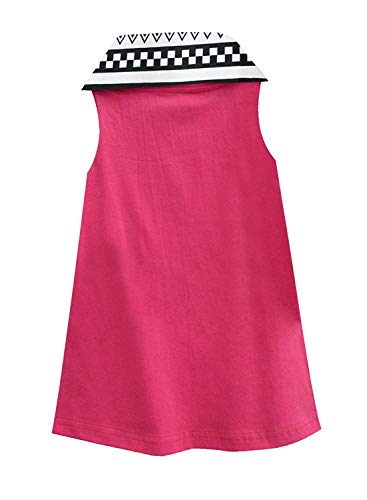 Image of A.T.U.N. (ALL THINGS UBER NICE) Solid A-Line Mini Dress | Sleeveless Casual Dress for Girls