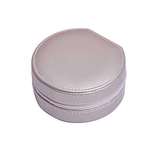 guojiwu 1pc PU Bijoux Voyage Boîte Coffret de Rangement Collier Boucles d'oreilles Bagues Bijoux Portable Organisateur Affichage boîte de Rangement pour Les Filles Organisateur Femmes Cover