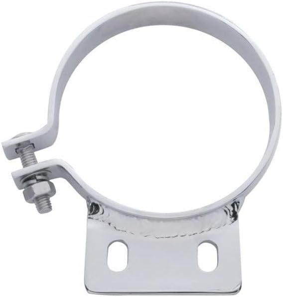 Technical Precision Replacement for Peterbilt 378 Year 2000 5IN Chrome-Plated Steel Narrow CLAMP