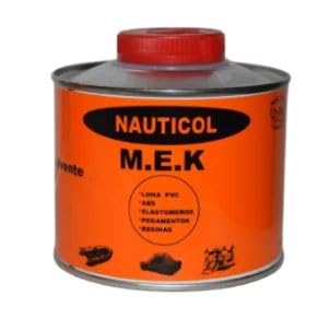Nauticol Disolvente para PVC MEK Quita pegamentos para neumáticas de PVC 500 ml