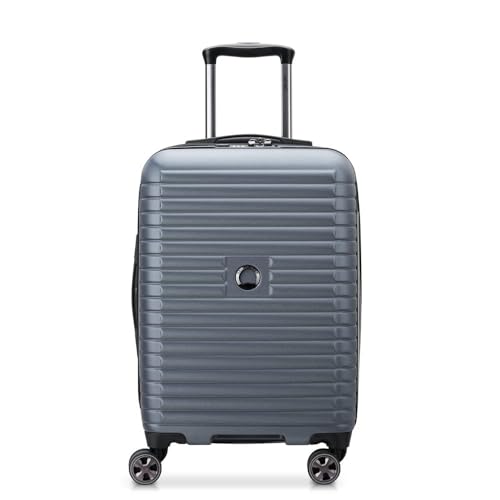 DELSEY PARIS Cruise 3.0 Hartschalenkoffer, erweiterbar, mit Rollen, Grau (Graphite//Nature's Delight), Carry on 20 Inch – Ansicht 1