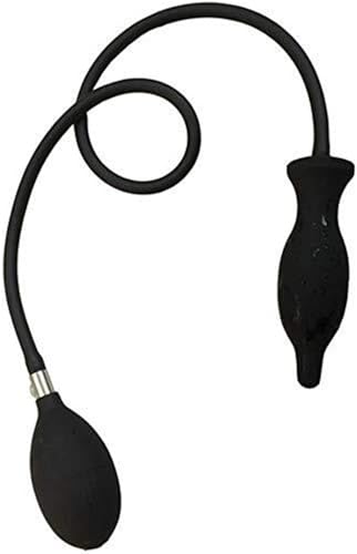 Tapón anal inflable de silicona médica con función de enema para hombres y mujeres