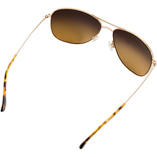 Maui Jim Men's and Women's Cliff House Polarized Aviator Sunglasses4