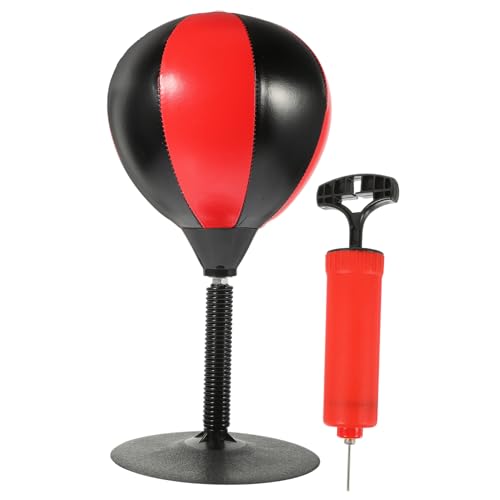 OSOLADY Relief Boxing Ball Set Desktop Balls for Teen Boys Office Decor Home School Toys Random