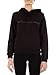 Produktbild Calvin Klein Jeans Damen Taping Through Monogram Hoodie Kapuzenpullover, CK Schwarz, L