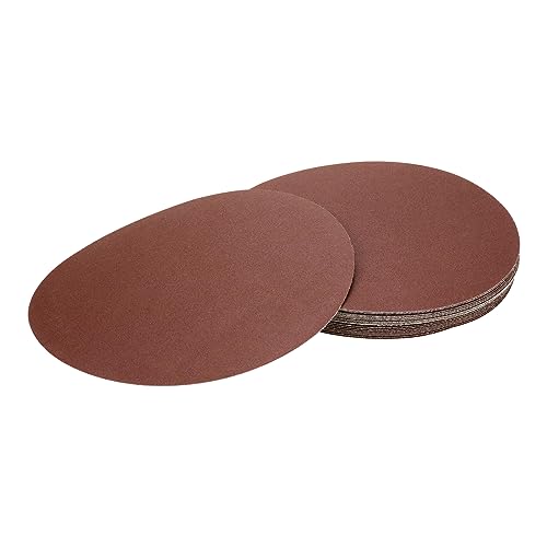 Rannb Hook and Loop Sanding Disc Round Sandpaper 7" 180 Grit 20pcs