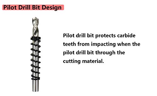 Rannb Carbide Hole Saw 4.5-Inch/115Mm Cutting Dia Hole Cutter For Cutting Stainless Steel & Iron #TOP7