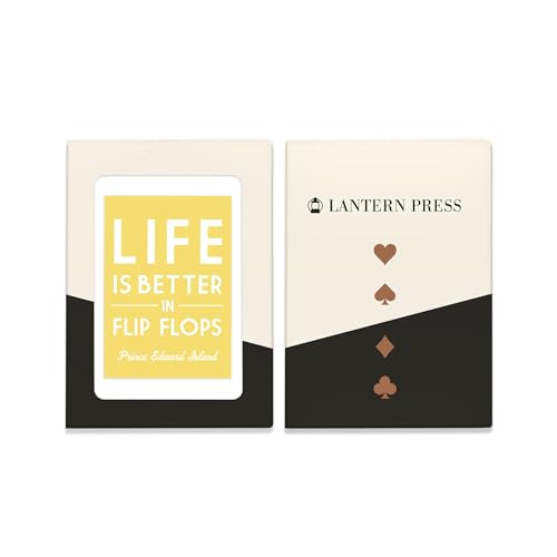 Lantern Press naipes póker con 52 cartas para adultos miniatura 4