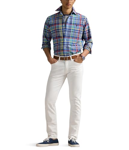 Image of POLO RALPH LAUREN Classic Fit Plaid Performance Shirt