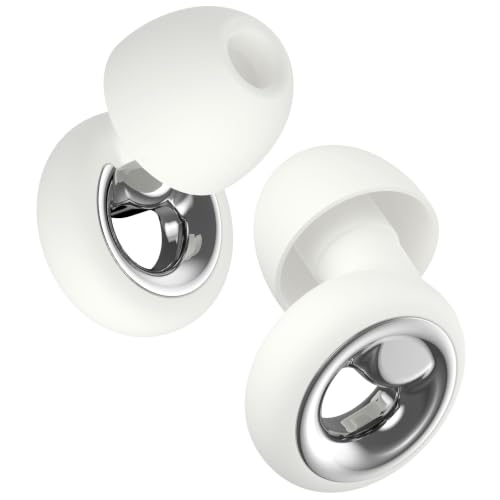 Image of Noise Cancelling Ear Plugs for Sleeping, Work, Shooting, and Travel (Matte White)