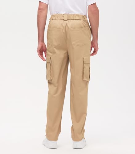Cargo Pants for Men Baggy and Relaxed Fit Men's Casual Pants with 6 Pockets4