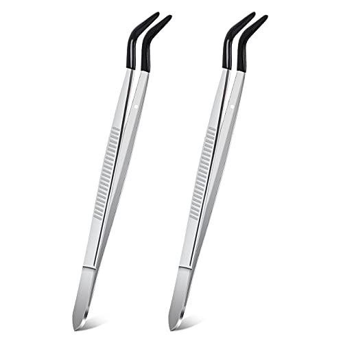 List of Top Ten Best Bent Curved Tweezers 2023 Reviews