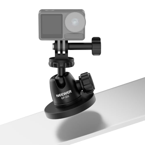 Image of NEEWER Basics Magnetic Action Camera Mount for Car Video Recording, GP-101