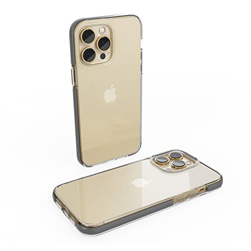 Image of Vaku Luxos Thermoplastic Polyurethane Guard Series For iPhone 14 Pro Case Cover,10 Feet Drop Protection,Shockproof,Scratch Resistant,Slim,Thin Compatible With iPhone 14 Pro Back Cover-Grey