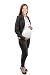Evfalia Cotton Fit Maternity Belly Leggings for Pregnant Women (Large, Grey)