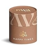 PAVA FUMA Happy Times – Deine Räuchermischung für Lebensfreude & Leichtigkeit mit Myrrhe, Königskerze & Sandelholz – 90 ml – Für Räucherstövchen & Kohle
