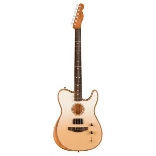 Fender/FINNEAS Signature Acoustasonic Player Telecaster with Bag Rosewood Fingerboard Cappuccino Fade tF_[