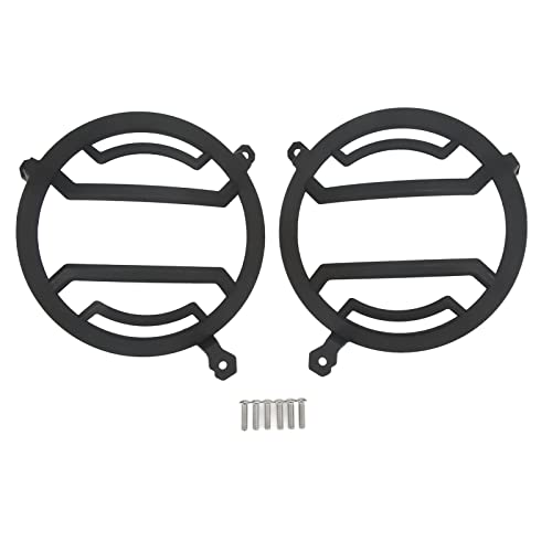 Housse de protection pour phares JL 2018+ en ABS noir résistant | Lot de 2 pièces - 6