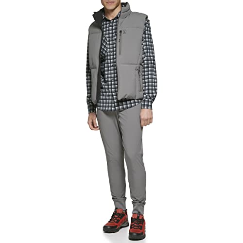 Image of BASS OUTDOOR Men's Quilted Glacier Hiking Puffer