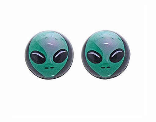 Tapas Alien para válvulas de bicicleta. Piezas para bicicleta.