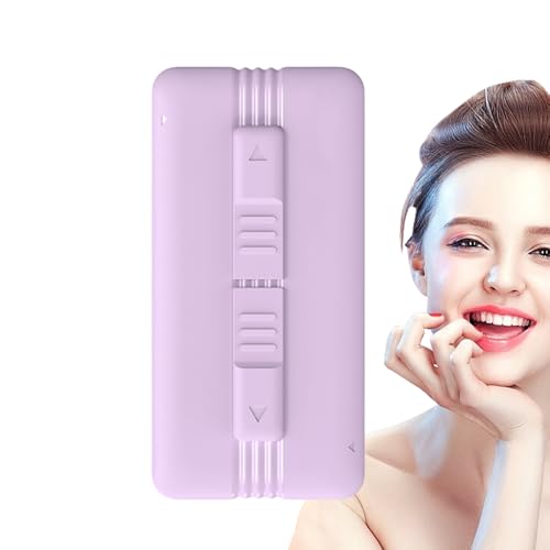 Organizador automático de hilo magnético: dispensador de hilo de doble cara, contenedor pequeño transparente | Almacenamiento higiénico compacto con Hold 10 selecciones, caja de hilo den