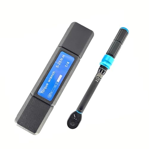 RELIABLESLING 1/4-Inch Drive Torque Wrench 5-25 N·m