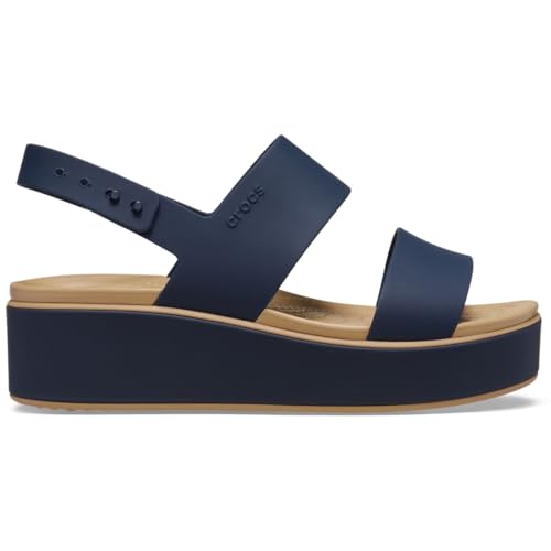 Image of Crocs Women's Brooklyn Low Wedge Sandals