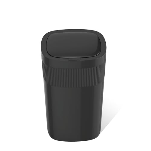 Caneca de basura rectangular con sensor táctil 13 gal