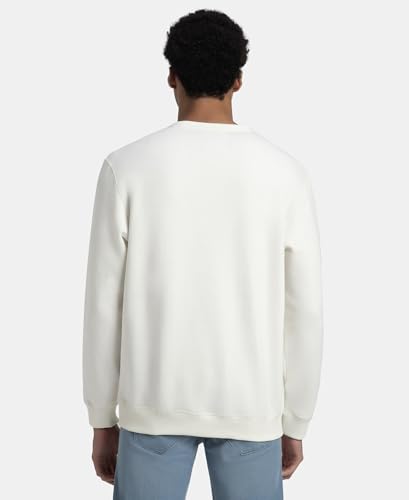 Image of Jockey US92 Men Super Combed Cotton Rich Fleece Sweatshirt with StayWarm Technology