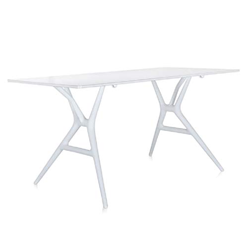 Kartell 4506/03 Spoon Table Tavolo Piccolo, 140x74 cm, Bianco