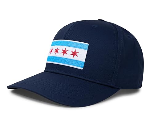 Image of International Tie City Hat for Men and Women, Adjustable Snapback Trucker Baseball Cap with Embroidered Patch