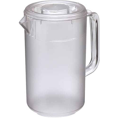 Shinki Synthetic Dragonfly Cold Water Bottle, Commercial Use, Stackable, 0.6 gal (2.2 L), Clear, Aqua Pitcher, Professional, Water Pitcher, Width 5.3 x Depth 7.9 x Height 8.5 inches (13.5 x 20 x 21.5 cm), Made in Japan