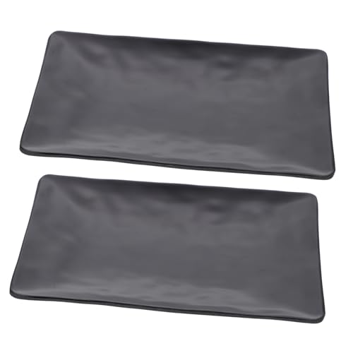 Plato rectangular reutilizable para sushi Lurrose 2 piezas miniatura 1