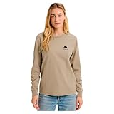 Beige Burton Elite Long Sleeve T-Shirt M